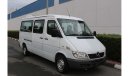 Mercedes-Benz Sprinter BUS  SPRINTER DIESEL 16 PASSENGER GULF SPACE MANUAL