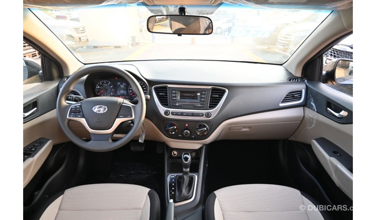 هيونداي أكسنت Hyundai Accent 1.6L Petrol Basic Option, FWD, Color Grey, Model 2023