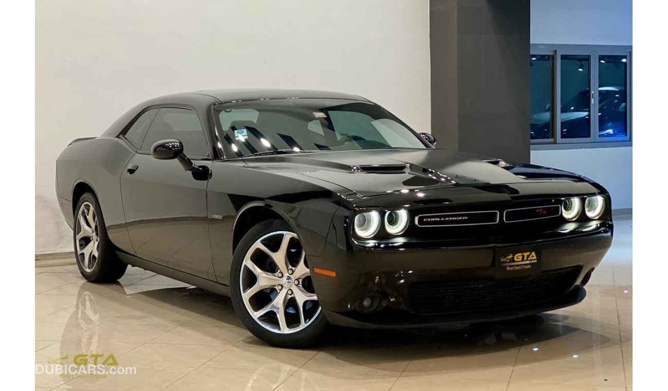 دودج تشالينجر 2015 Dodge Challenger V8 R/T Hemi, Warranty, Service History, GCC