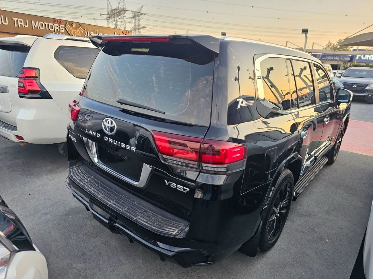 Toyota Land Cruiser VXR Modified to 2024 GR SPORT 5.7L V8 Petrol Engine Automatic Gear 4WD 7 Seats 5 Doors
