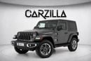 Jeep Wrangler Jeep Wrangler Sahara 3.6 V6 2-Door 2022 l Full Agency Service l AED 2,350 / Monthly