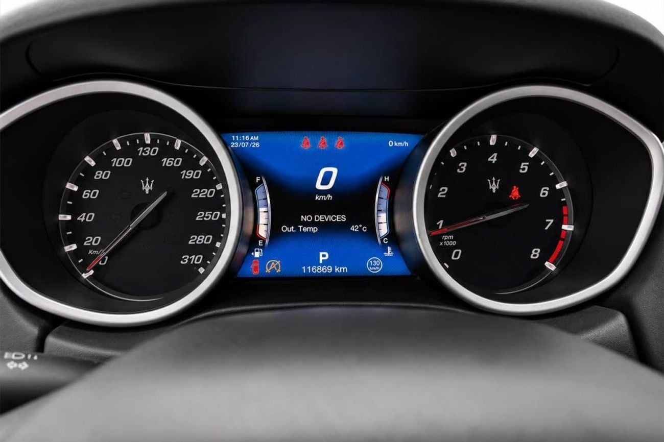 مازيراتي جيبلي S Q4 l Full Option | GCC Specs | AED 1,330 / Monthly