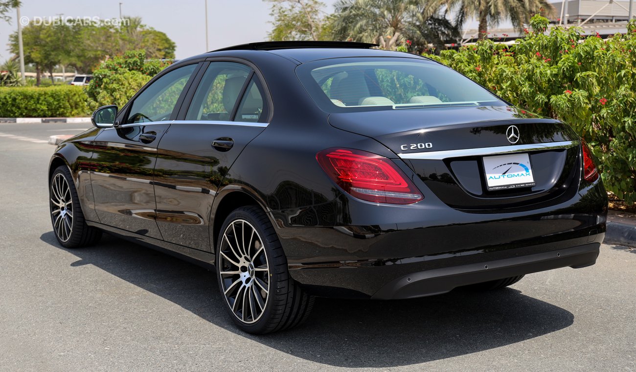 Mercedes-Benz C200 2020 AMG, GCC, 0km with 2 Years Unlimited Mileage Warranty + 3Yrs Service @EMC