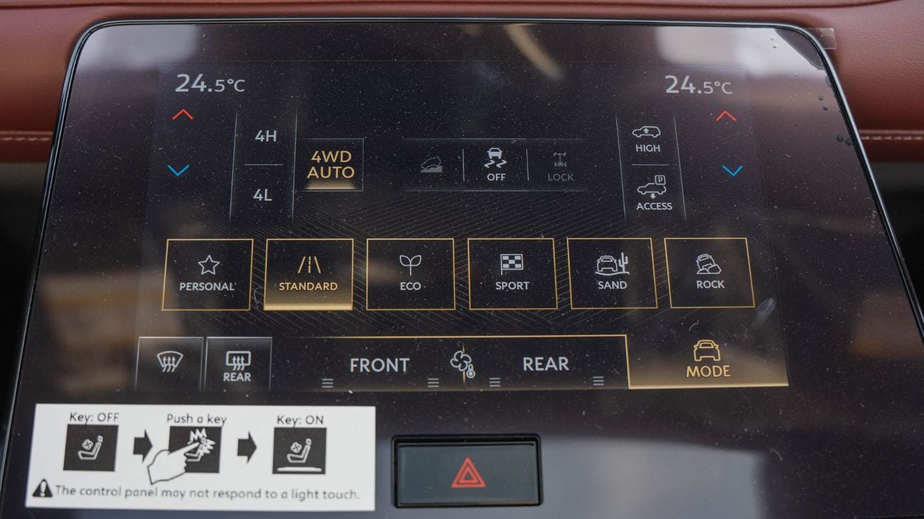 Infiniti QX80 2026 Infiniti QX80 Autograph AT Petrol (Black-Red)