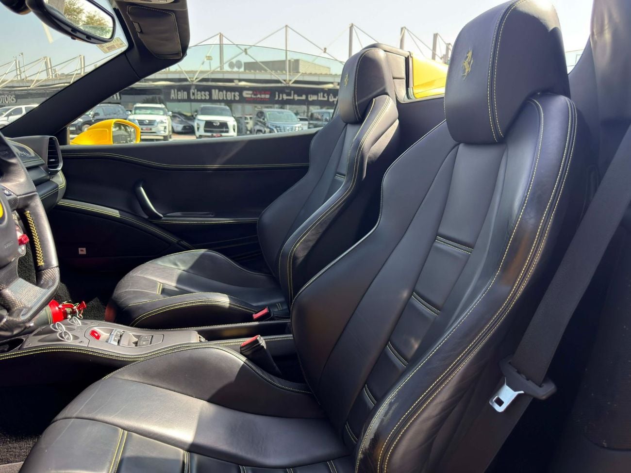 فيراري 458 سبايدر GCC SPEC NEAT AND CLEAN