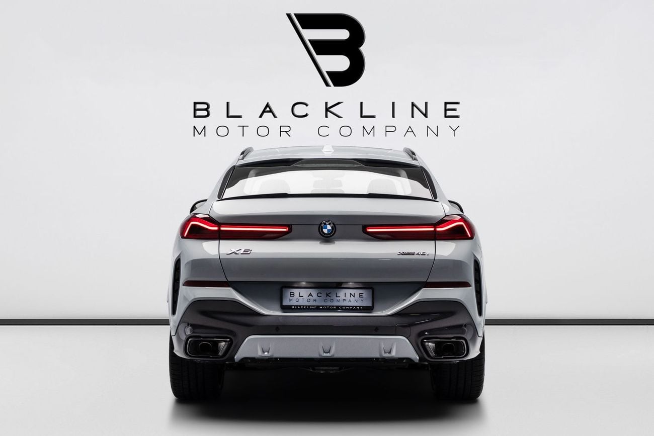 BMW X6 XDRIVE40I M SPORT BUY NOW, PAY 2027 | THE BLACKLINE STANDARD | BMW Warranty + Service Contract, GCC,