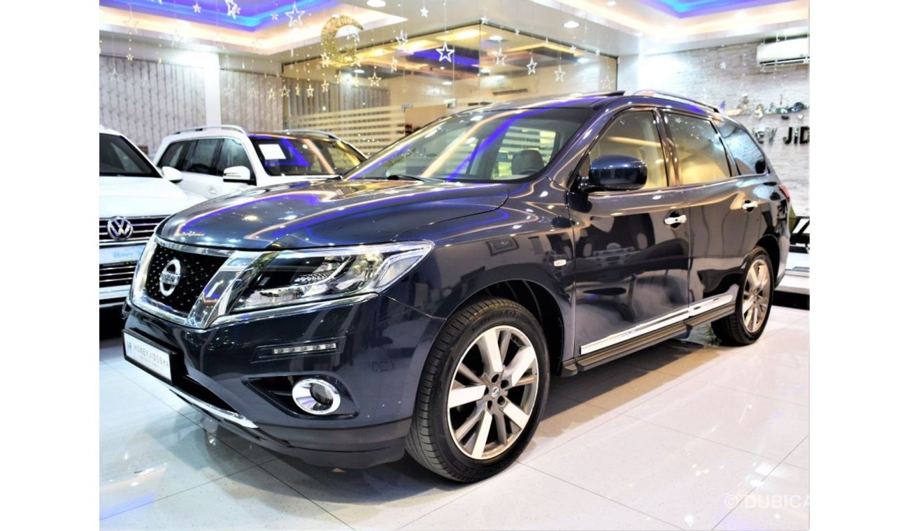 Nissan Pathfinder AMAZING Nissan Pathfinder SV 4WD 2016 Model!! in Dark Blue Color! GCC Specs