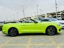 Ford Mustang EcoBoost Convertible | Monthly AED 1060/- | 0% DP | Custom Leather Seats | Fog Lights | # 13059