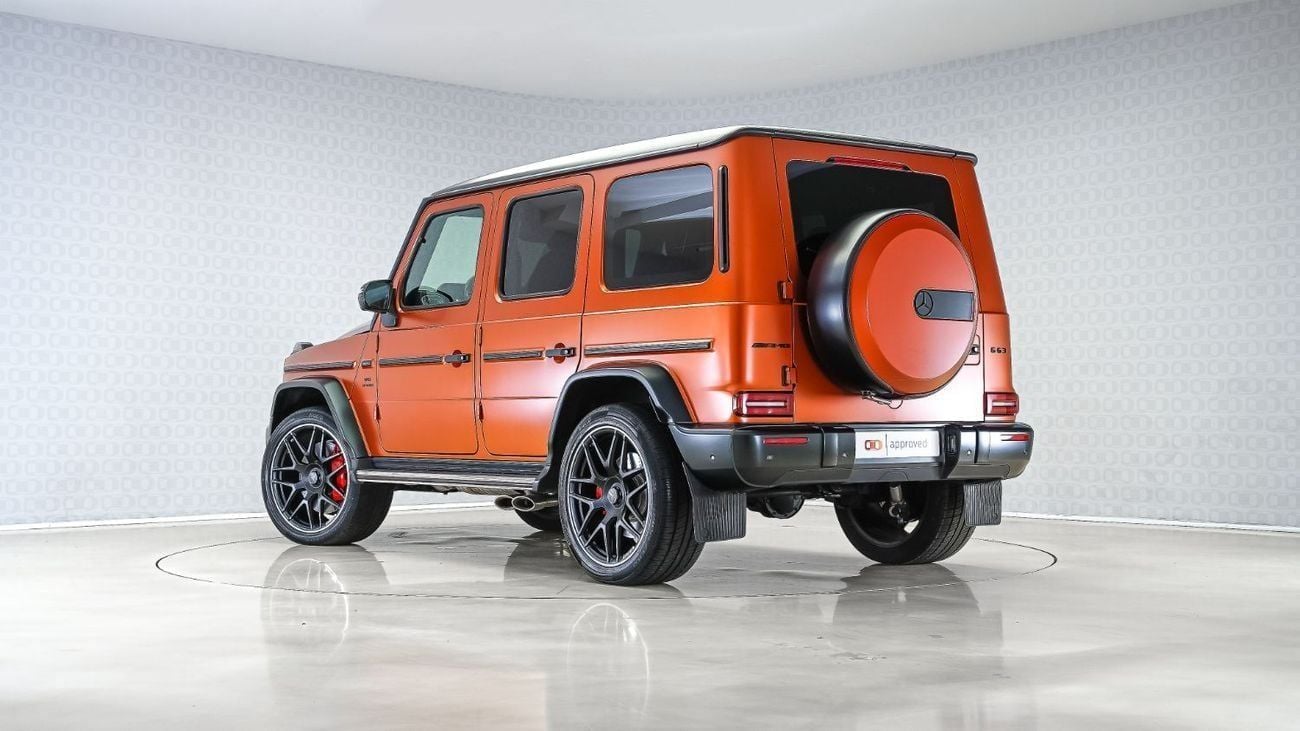 مرسيدس بنز G 63 AMG 4MATIC SUV UAE's Very Best Example | 2 Years Free Servicing | AED 8,853 Per Month