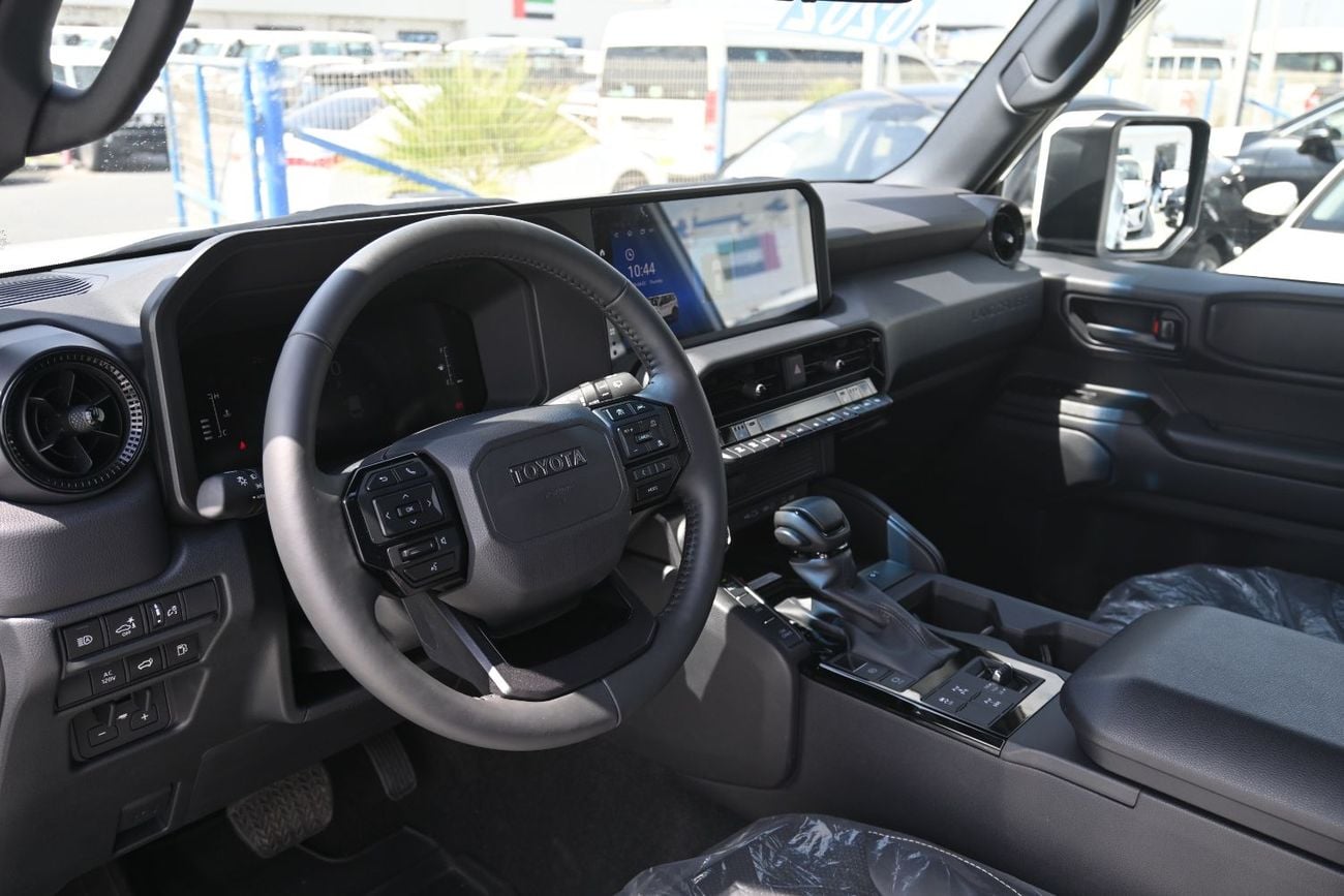 تويوتا برادو Toyota LC Prado, i-Force Max 2.4L Turbo L4 Hybrid, Color White Model 2025