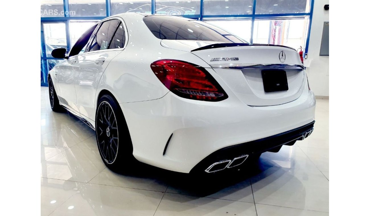 مرسيدس بنز C 63 AMG - 2018 - ORIGINAL PAINT UNDER WARRANTY