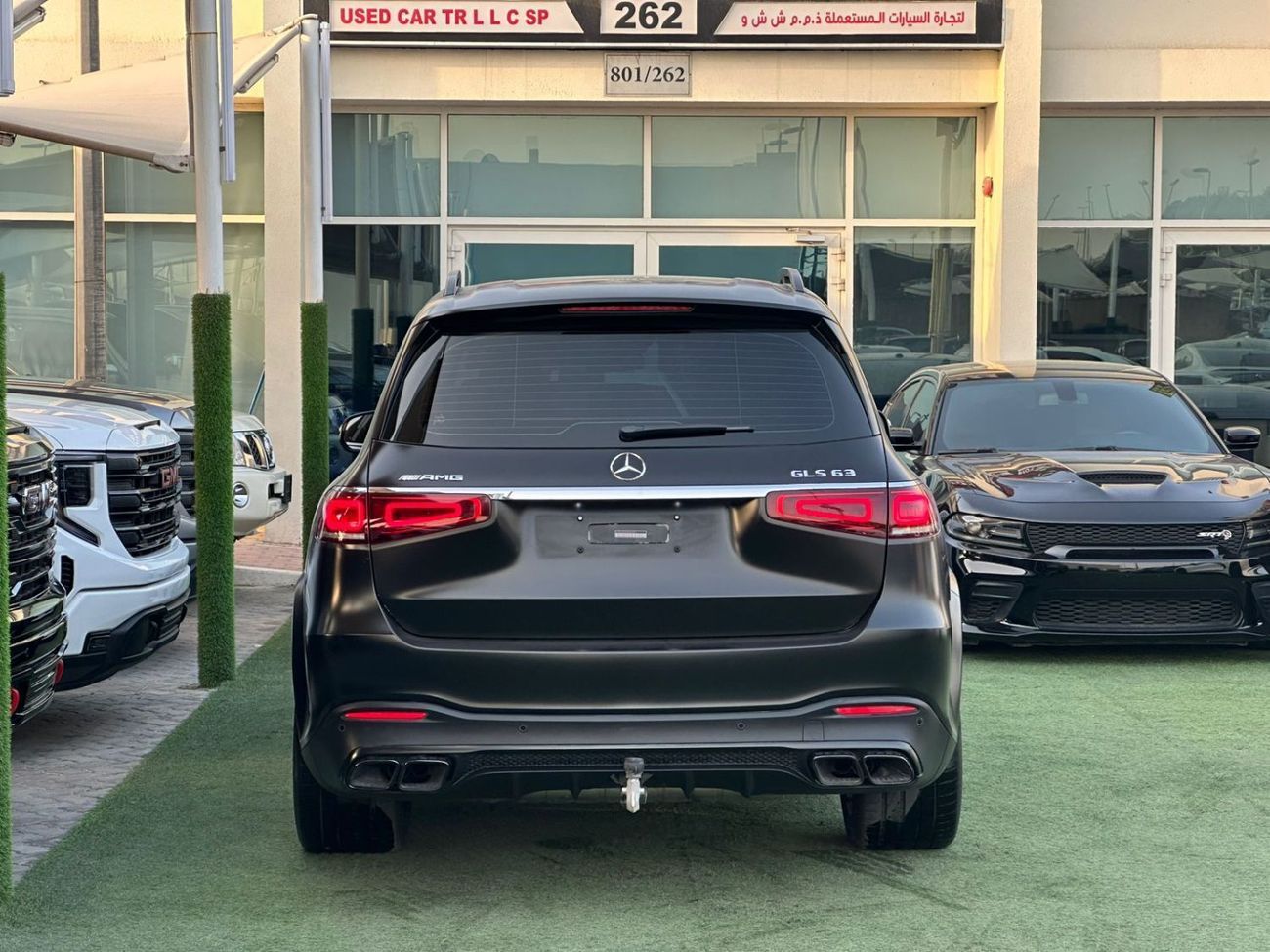 Mercedes-Benz GLS 63 MERCEDES BENZ AMG GLS63S 2021 GCC FULL OPTION ORIGINAL PAINT PERFECT CONDITION UNDER WARRANTY