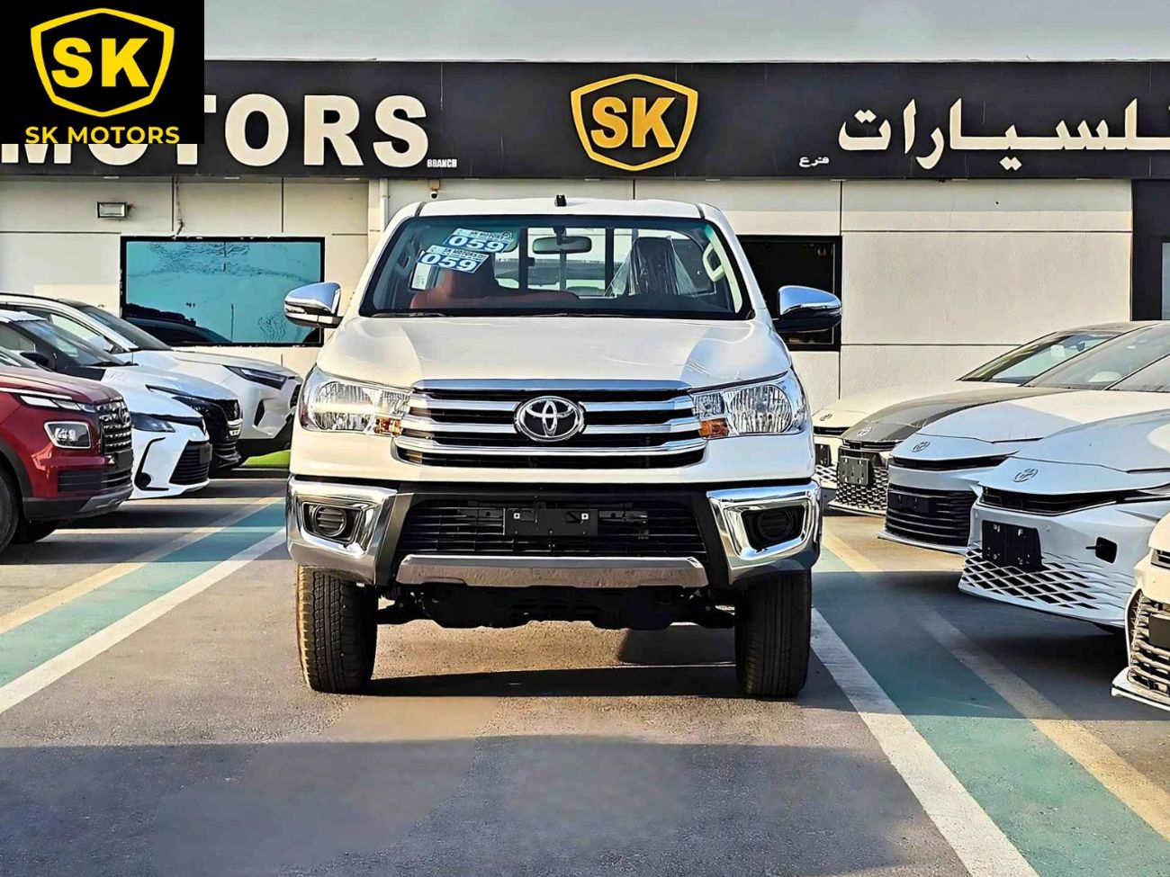 Toyota Hilux GLSG / SINGLE CABIN / M/T / 2.7L V4 PETROL / DVD + CAMERA / 4WD (CODE # GLSG)