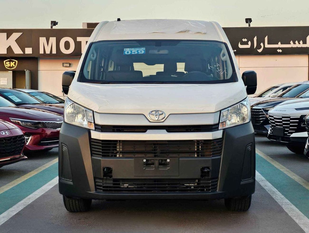 تويوتا هاياس DX PASSENGER |  3.5L V6 AUTOMATIC | DUAL HEATER | DVD CAMERA (CODE # HR3ADA