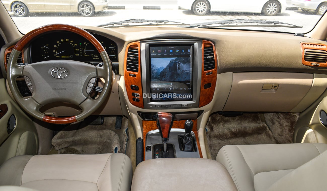 Toyota Land Cruiser VXR V8 With Lexus LX470 Body kit