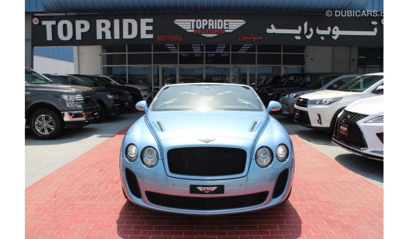 Bentley Continental Supersports POWER CONVERTIBLE TOP