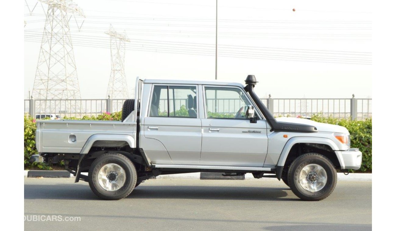 Toyota Land Cruiser Pick Up DOUBLE CABIN V6 4.0L GASOLINE FRT/RR DIFF.LOCK, WINCH, NAV, ALLOY WHEEL, SNORKEL MANUAL TRANS