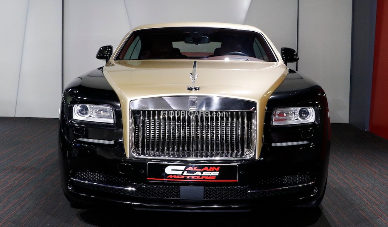 Rolls-Royce Wraith Gold Vinyl Wrap