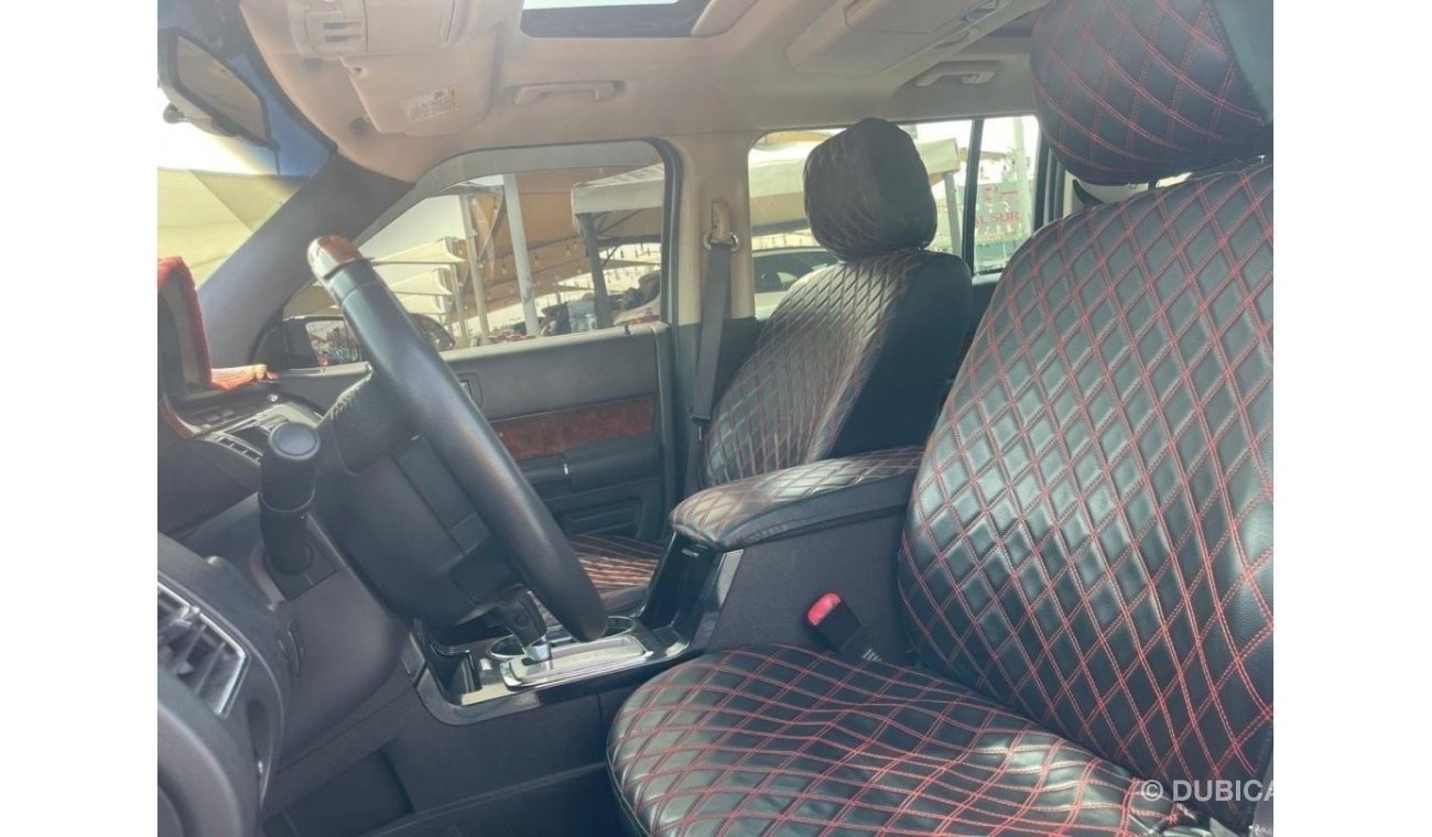Ford Flex 2009 model, Gulf, full option, panorama, separable seats, automatic transmission, 6 cylinders, milea