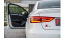 Audi S3 | 1,645 P.M | 0% Downpayment | Full Option | Immaculate Condition!