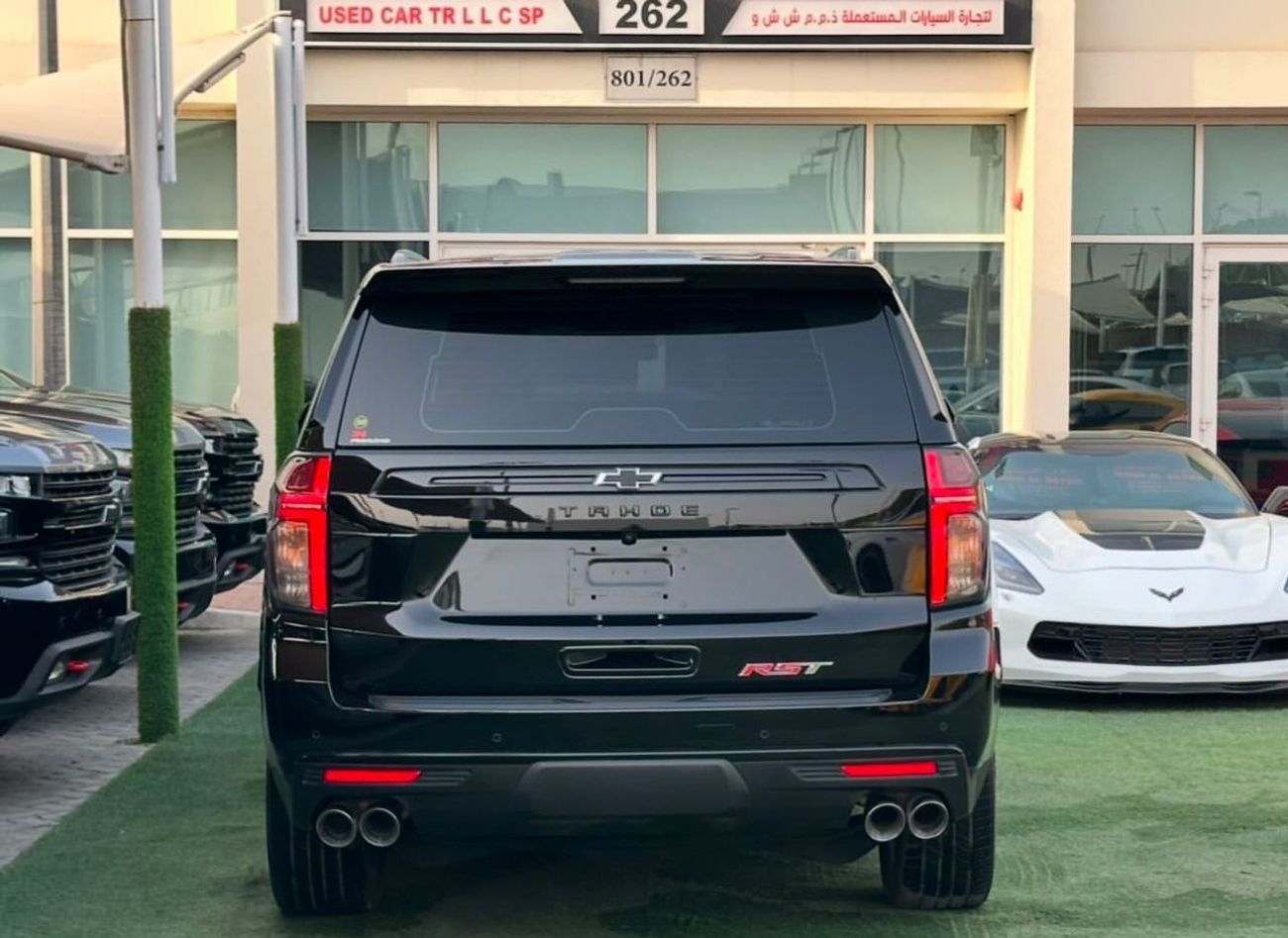 Chevrolet Tahoe CHEVROLET TAHOE RST 2023 GCC BLACK EDITION ORIGINAL PAINT UNDER WARRANTY PERFECT CONDITION