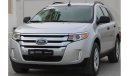 Ford Edge SEL SEL Ford Edge 2013 GCC, in excellent condition, without accidents