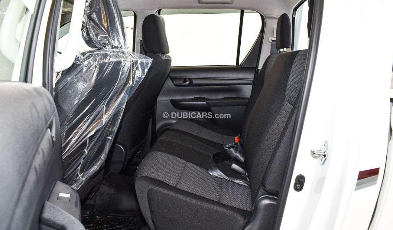 Toyota Hilux 2023 Toyota Hilux 4x4 DC 2.4 Low D Automatic - Pearl White inside Black | Export Only