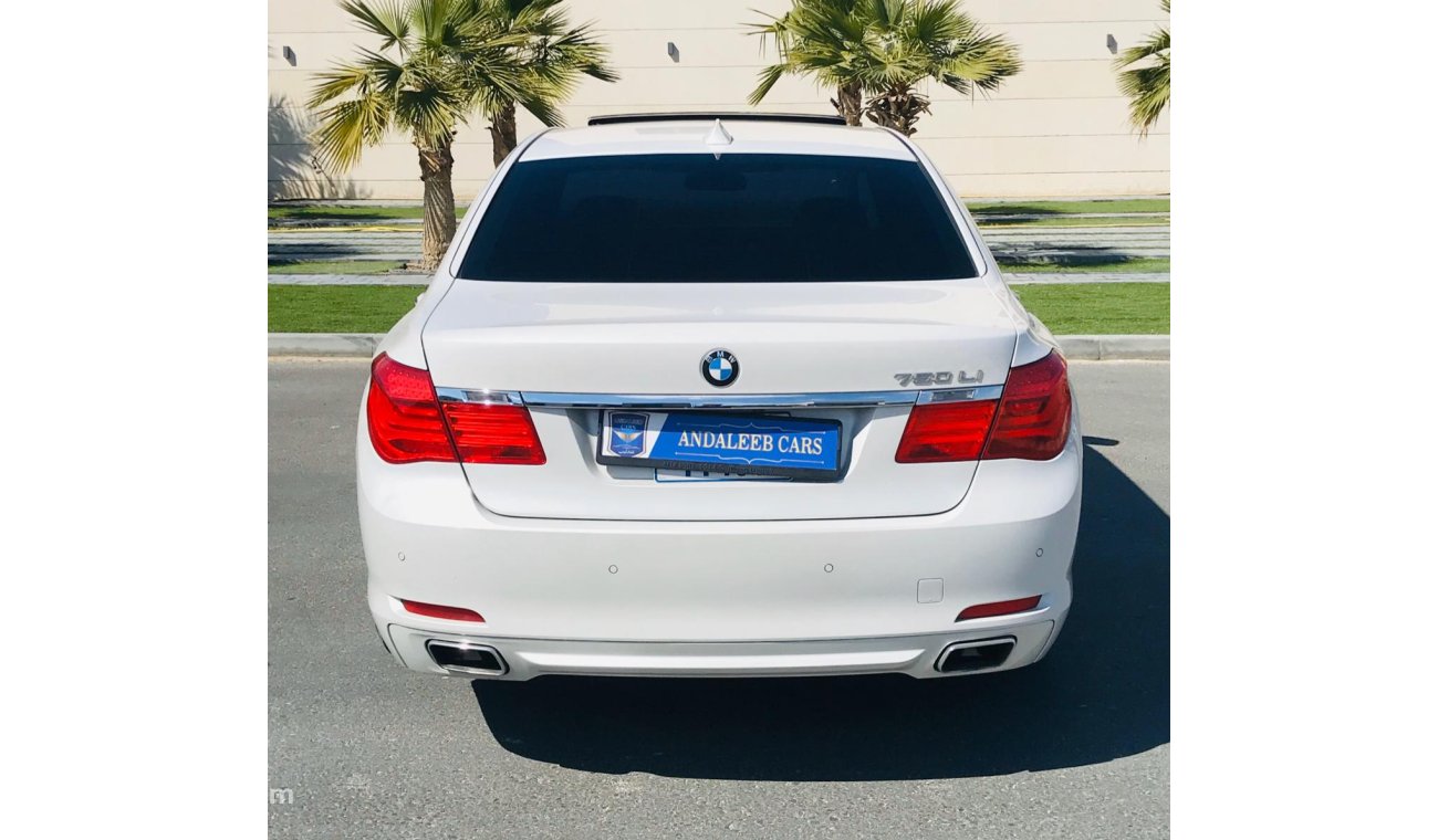 بي أم دبليو 750 BMW 750LI GCC 1485X24 , 0% DOWN PAYMENT , FULL OPTION