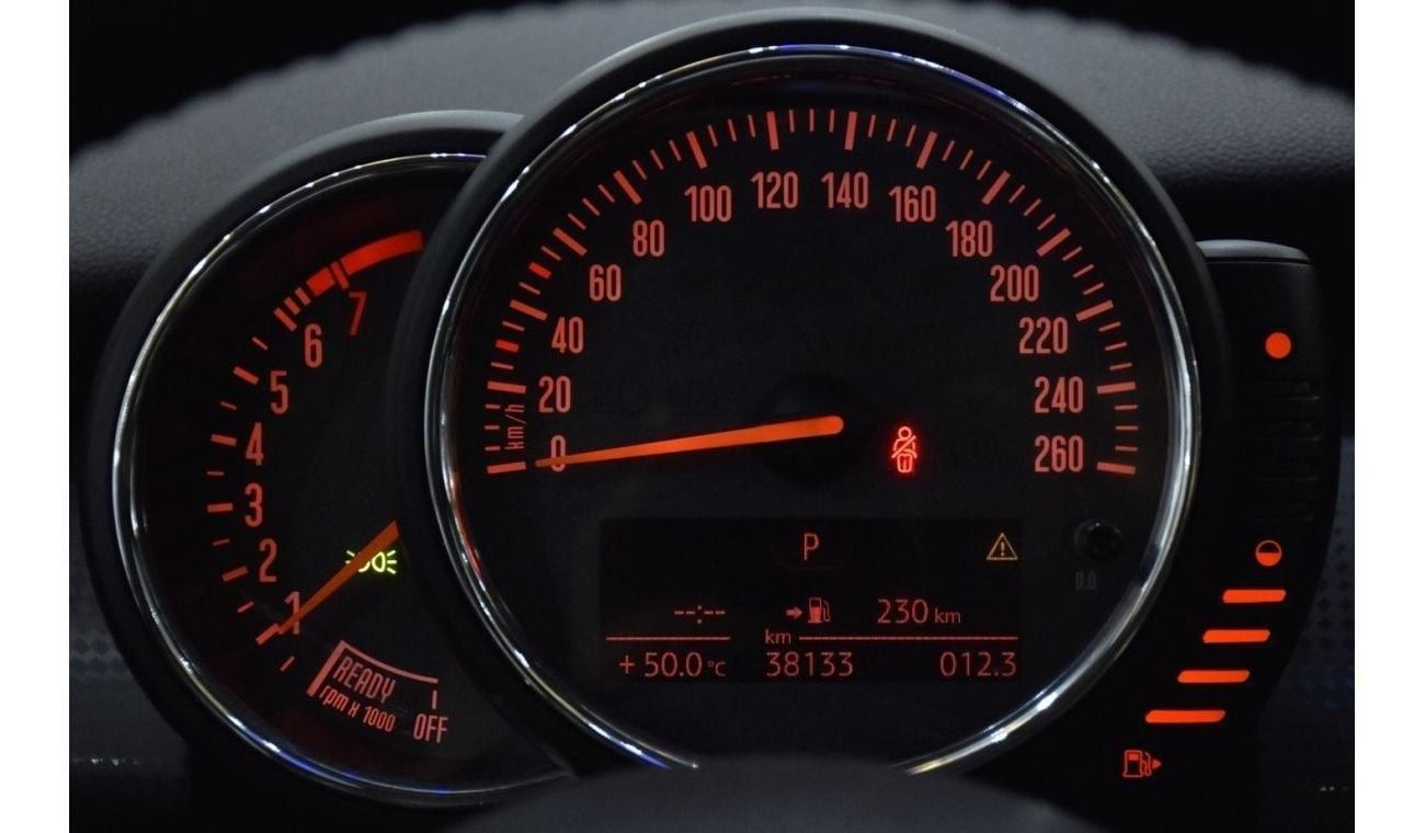 Mini Cooper EXCELLENT DEAL for our Mini Cooper ( 2017 Model ) in Blue Color GCC Specs