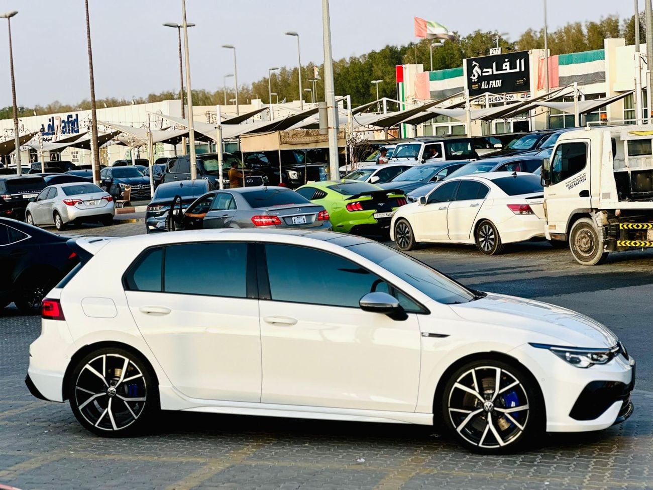 فولكس واجن جولف R | Golf R | Monthly 2500/- | 0% DP | Sunroof | Digital Cluster | # 73407