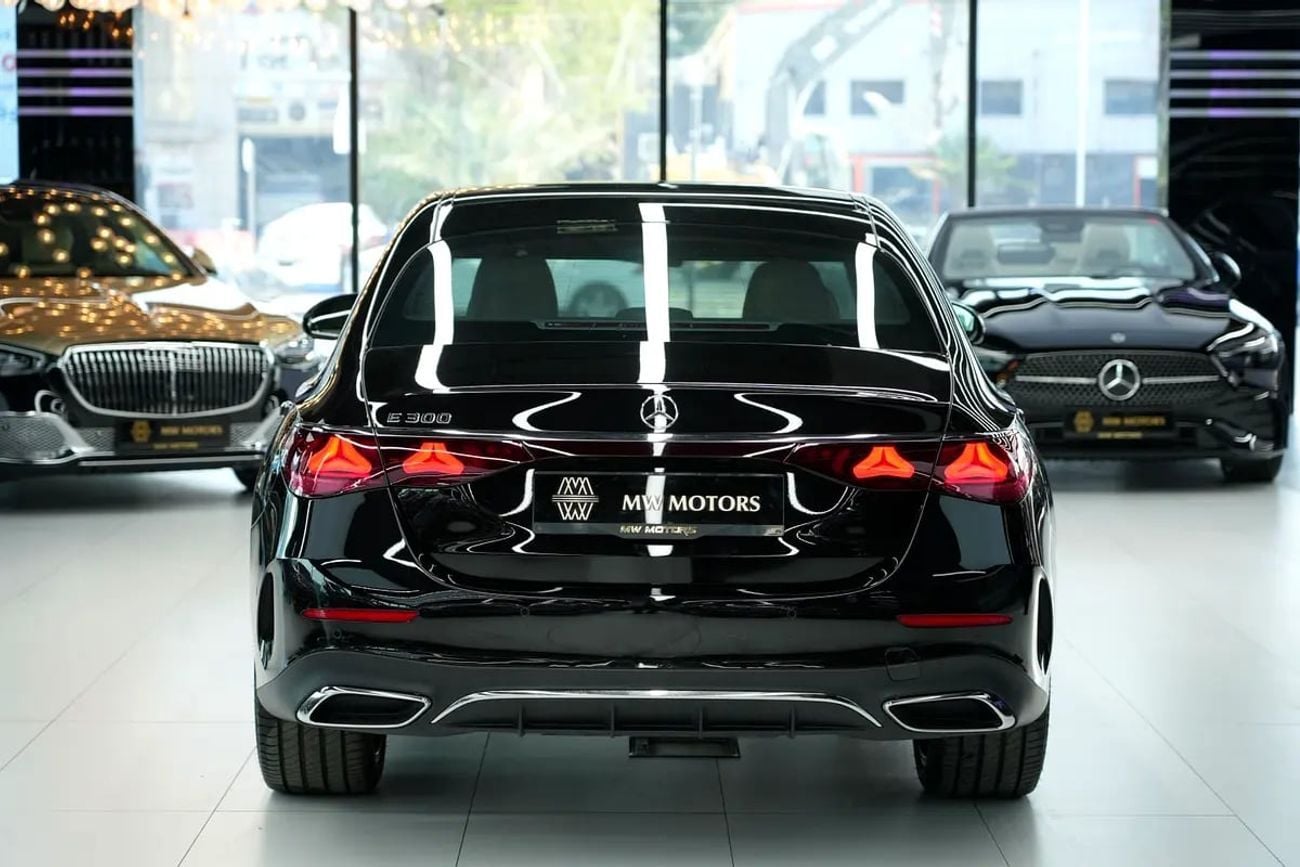 Mercedes Benz E300 E 300 | GCC 0km | Agency Warranty | AMG Package