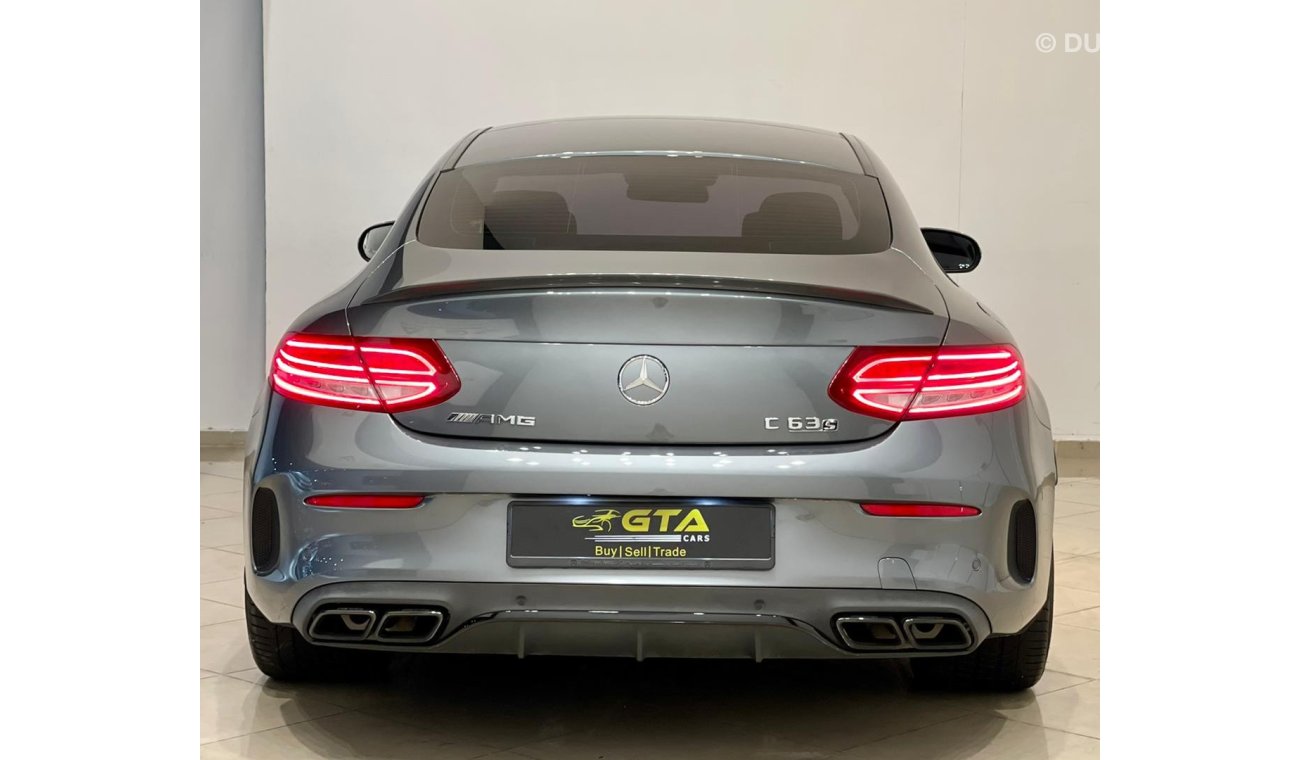 Mercedes-Benz C 63 Coupe 2017 Mercedes AMG C63-S Coupe, Mercedes Warranty-Full Service History, GCC