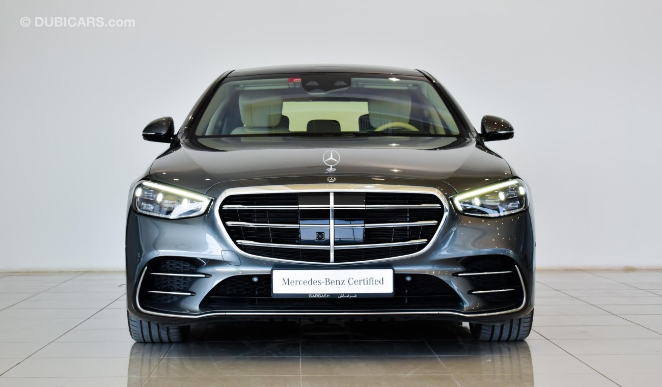 Mercedes-Benz S 500 4M SALOON / Reference: VSB 31536 Certified Pre-Owned with up to 5 YRS SERVICE PACKAGE!!!