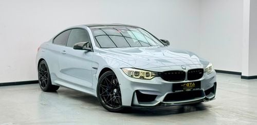 BMW M4 2017 BMW M4 Competition Coupe, Full BMW Service History, Carbon Fiber Package, Fully Loaded, GCC