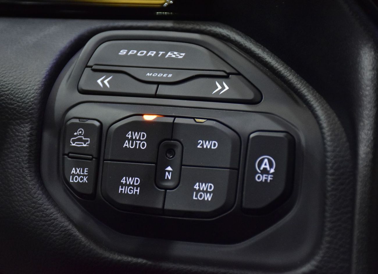 رام 1500 EXCELLENT DEAL for our Dodge Ram Rebel 4x4 ( 2025 Model ) in Black Color GCC Specs