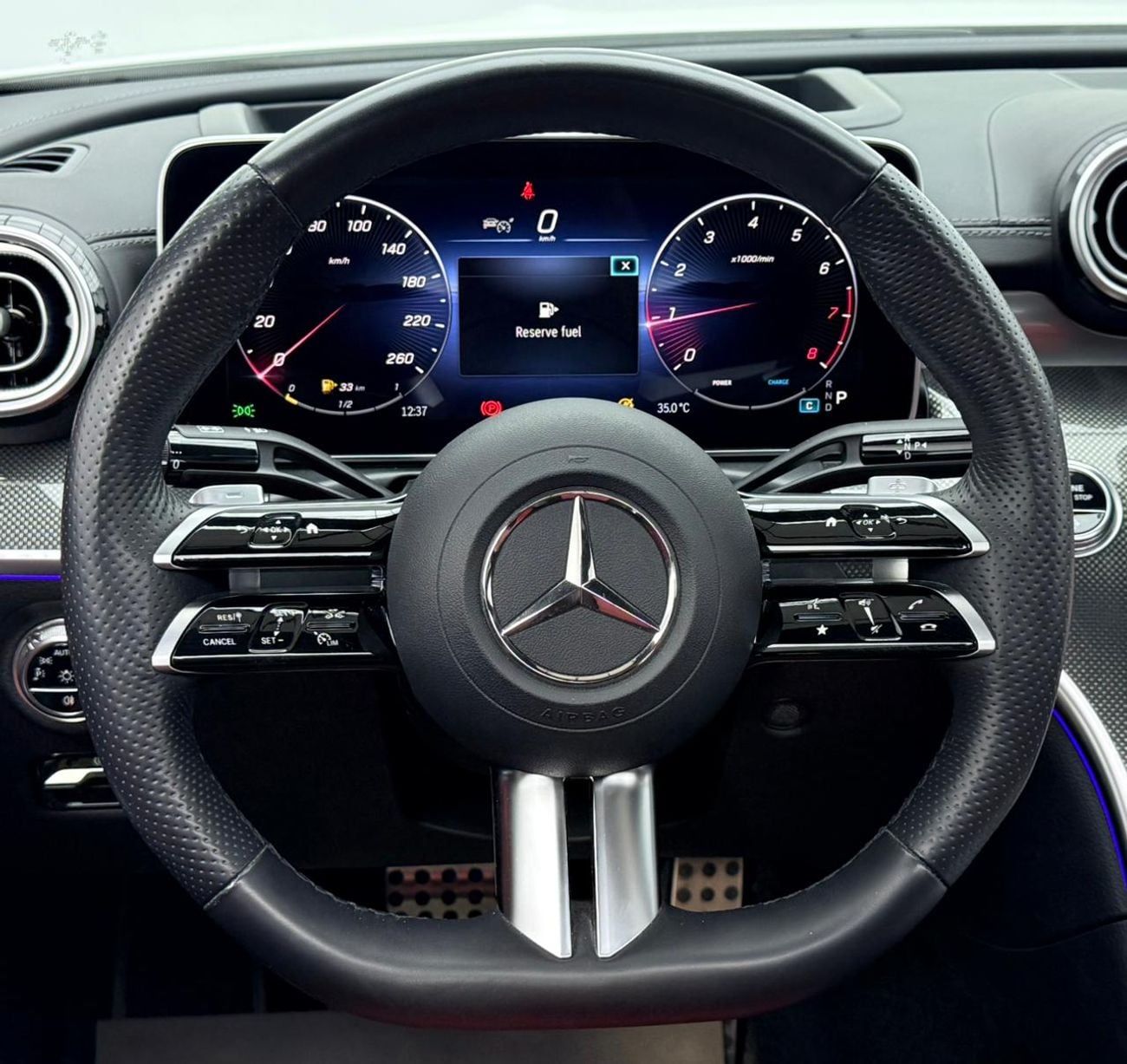 مرسيدس بنز C 200 كوبيه 2024 Mercedes Benz C200 Premium+, 2028 MB Warranty, 2027 MB Service Pack, Excellent Condition, GCC