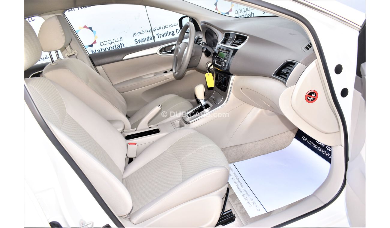 Nissan Sentra AED 782 PM | 1.6L S GCC DEALER WARRANTY