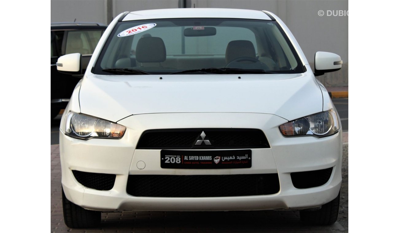 Mitsubishi Lancer Mitsubishi Lancer 2016 GCC in excellent condition without accidents, very clean from inside and outs