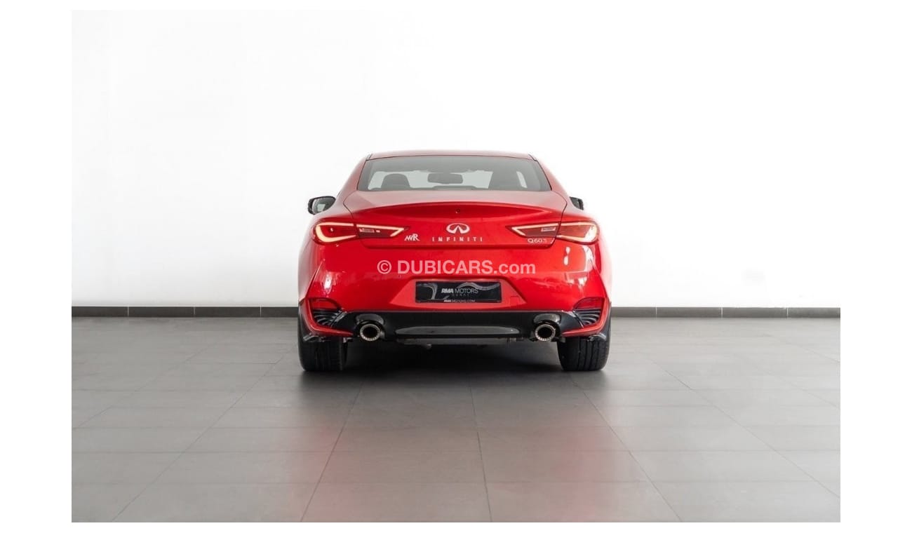 Infiniti Q60 3.0T Red Sport 400  3.0