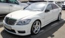 مرسيدس بنز S 500 As is where is left hand drive parked for 2 years not use Perfect inside and out side low km as is w