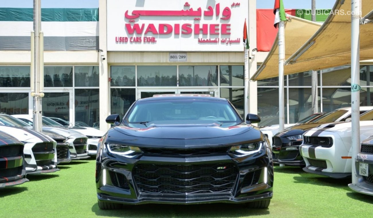 شيفروليه كامارو CAMARO LT V4 2019/Turbo/SunRoof/ZL1 Kit/Low Miles/Very Good Condition