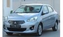 Mitsubishi Attrage GLX Base Mitsubishi Attrage 2019 GCC, in excellent condition