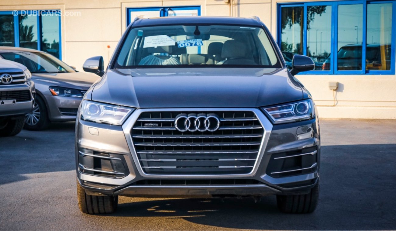 Audi Q7 TFSI Quattro 2.0 - 3 Years warranty - 60,000 Service contract Year:2018