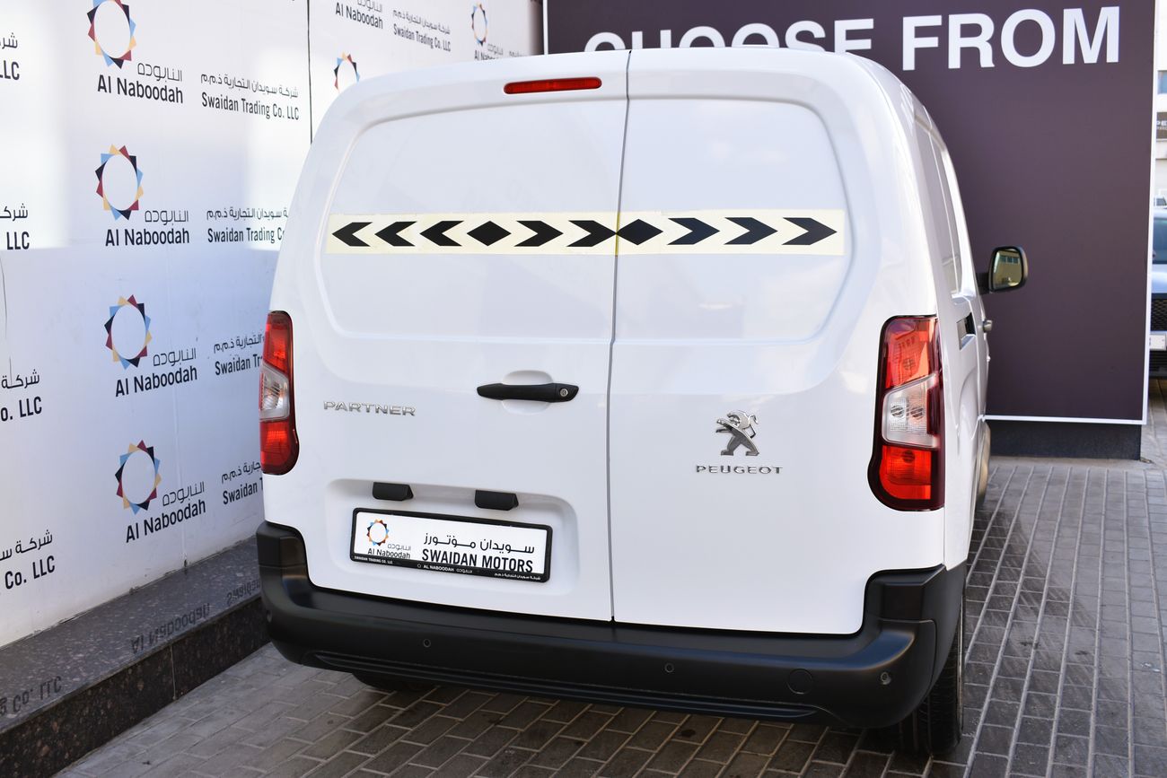 بيجو بارتنر AED 879 PM | K9 VAN 1.6L MT DIESEL 2023 GCC AGENCY WARRANTY UP TO 2028 OR 100K KM