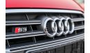 Audi S3 AED 2,233 Per Month | 0% DP | 2017 Audi S3 | Exceptional Condition!