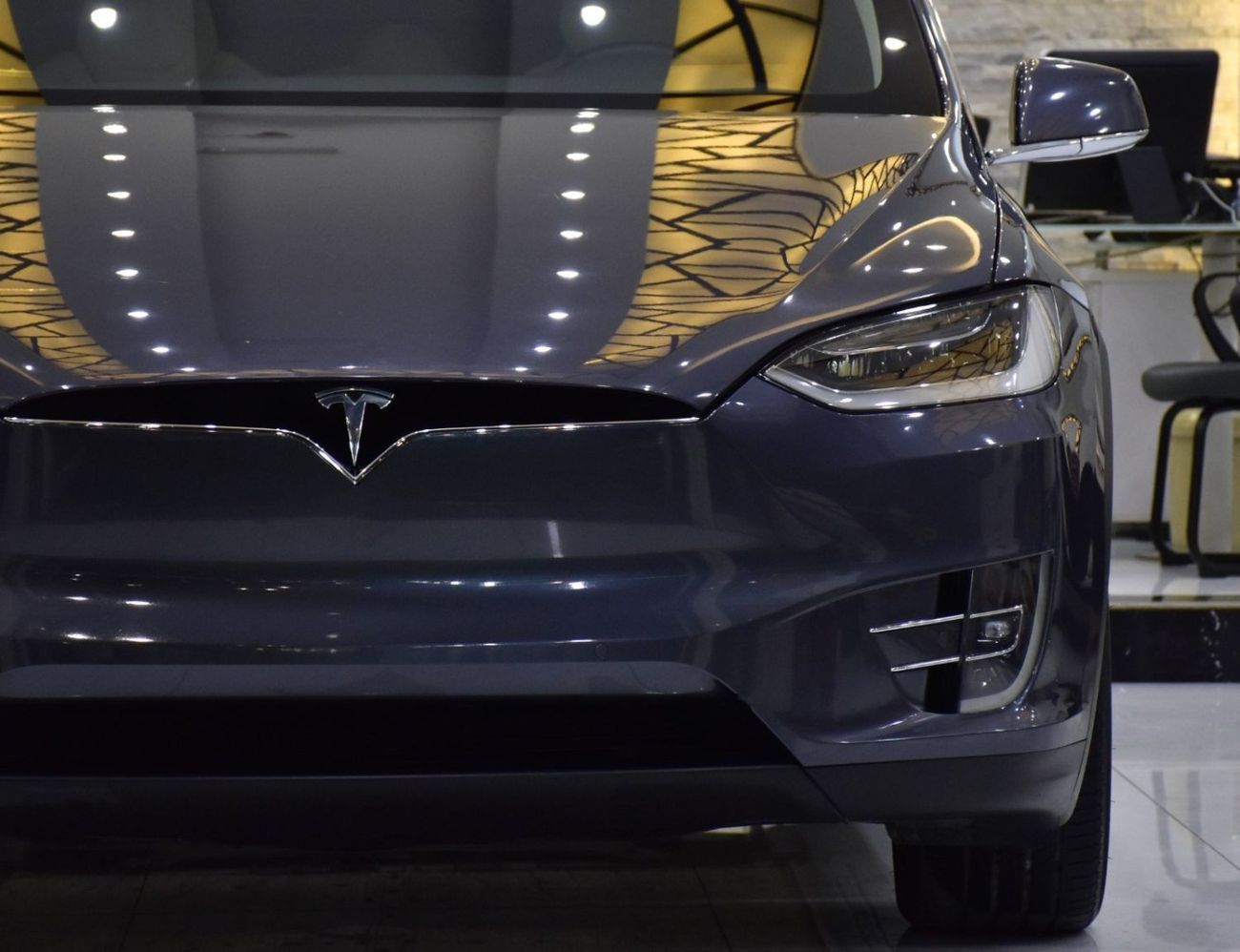 Tesla Model X EXCELLENT DEAL for our Tesla Model X 100D - Long Range ( 2019 Model ) in Grey Color GCC Specs