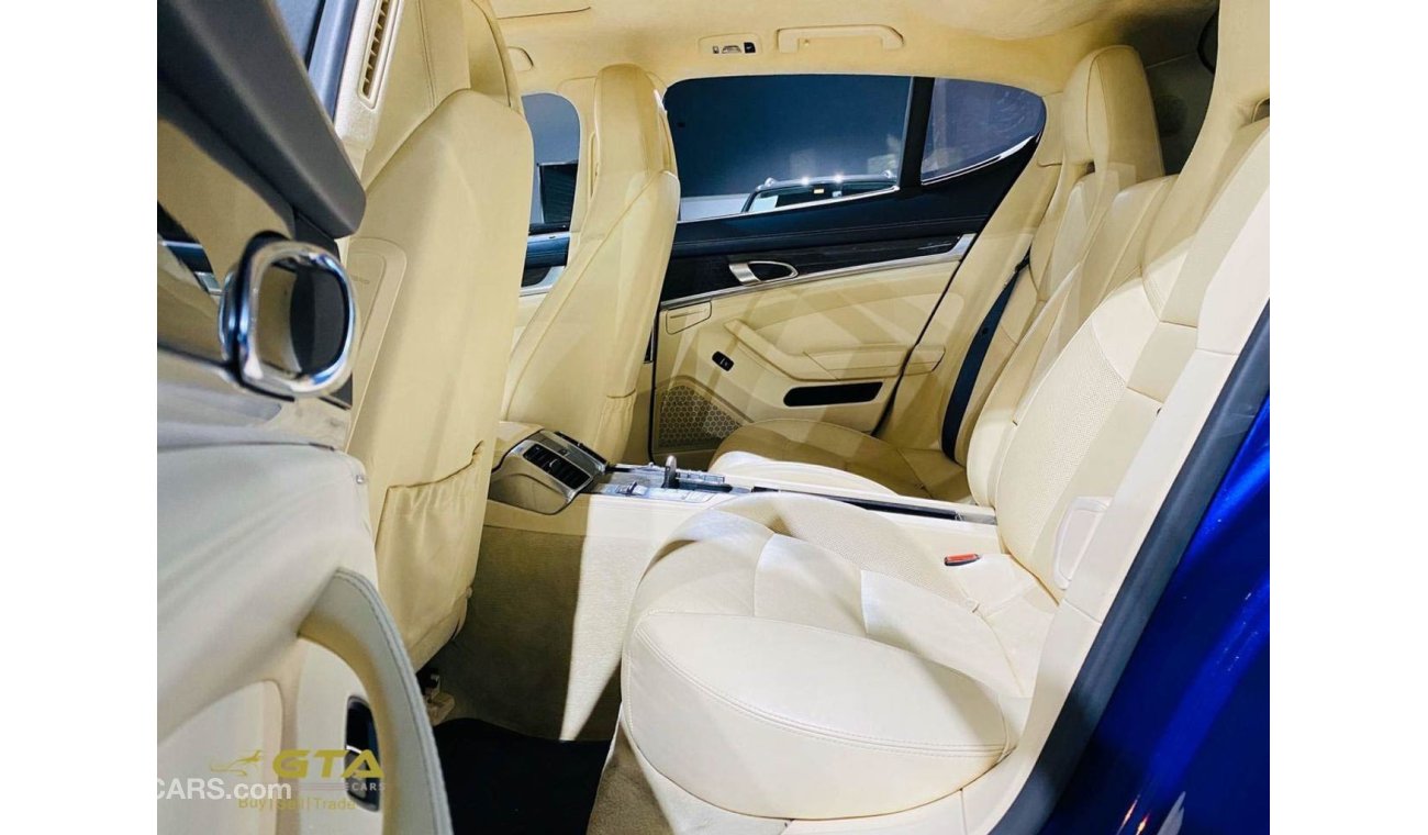 بورش باناميرا 2013 Porsche Panamera GTS, Service History, GCC