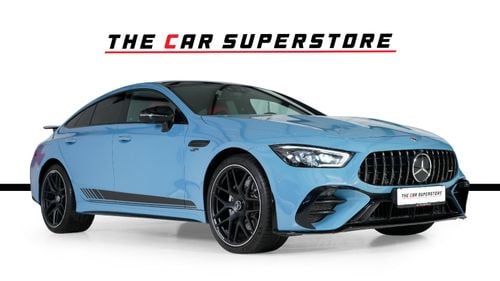مرسيدس بنز AMG GT 53 New-China Blue-High Specification-AMG Sport Bucket Seats-Night Package