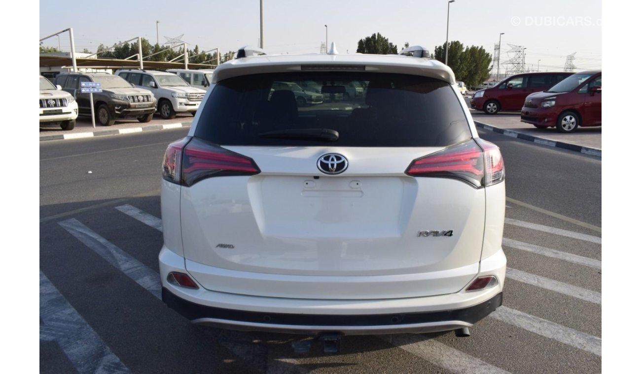 Toyota RAV4 Petrol 2500 CC Right hand drive 2017 WHITE AUTOMATIC