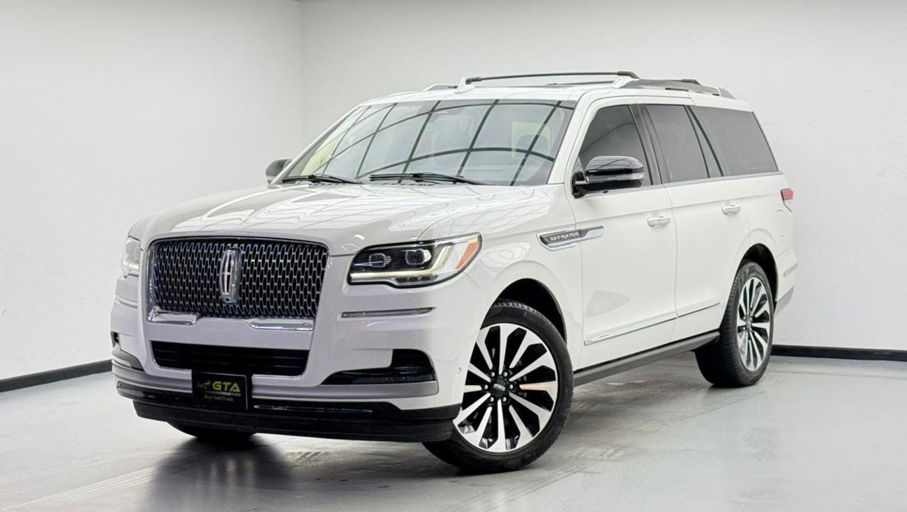 Lincoln Navigator 2024 Lincoln Navigator Reserve, 2030 Lincoln Warranty + Service Pack, Low Km, 8 Seater, GCC
